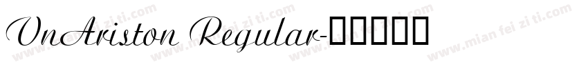 VnAriston Regular字体转换
